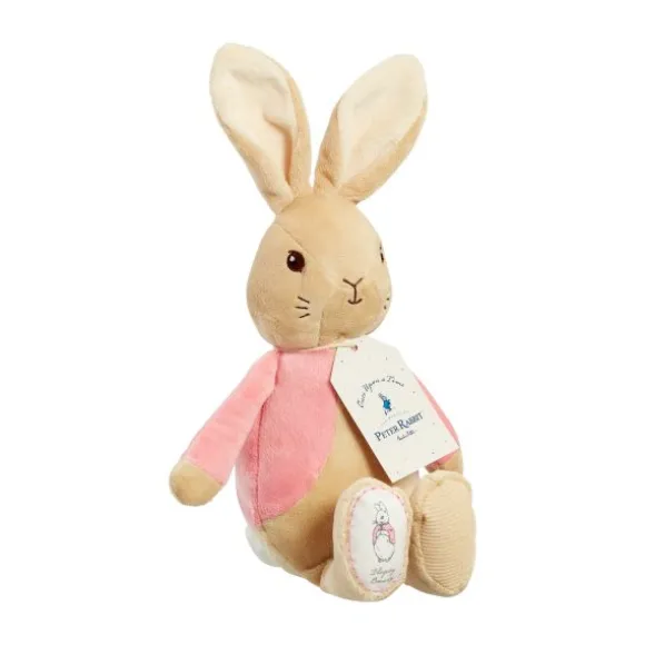 Rainbow Designs Knuffel - Flopsy Konijn - Roze Jasje - 26 cm