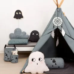 Roommate Hippie Tipi Tent Sea Grey