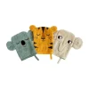 Roommate Koala Tiger Elephant Washand 3 Stuks