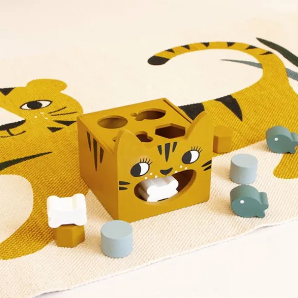 Roommate Tiger Houten Vormenstoof