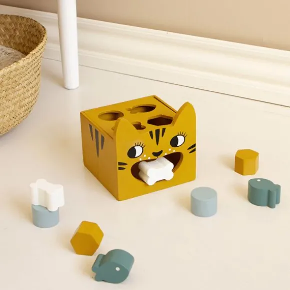 Roommate Tiger Houten Vormenstoof