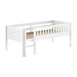 Scott Halfhoogslaper - 90 x 200 cm - Wit