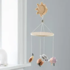 Sebra Babymobiel Met Spiegel en Muziek - Woodland