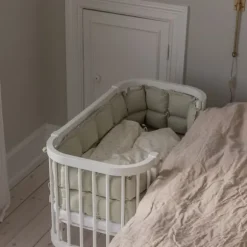 Sebra Bedside Crib – Wooden Edition