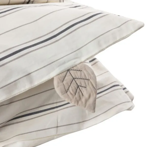 Sebra Dekbedovertrekset Junior - Cream Stripe