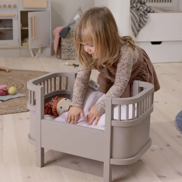 Sebra Houten Poppenbed