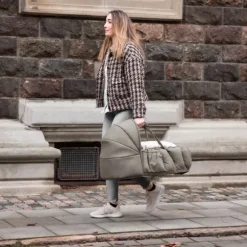 Sebra Kap Voor 3-in-1 Babynest - Dark Olive