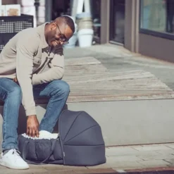 Sebra Kap Voor 3-in-1 Babynest - Dark Olive