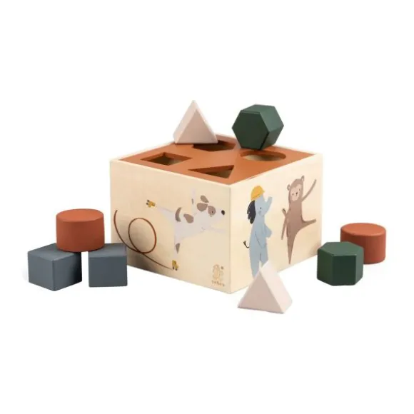 Sebra Teeny Toes / Busy Builders Houten Vormenstoof