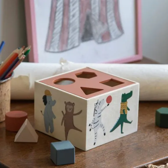 Sebra Teeny Toes / Busy Builders Houten Vormenstoof