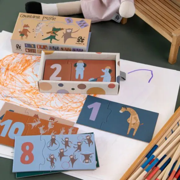 Sebra Teeny Toes / Busy Builders Telpuzzel