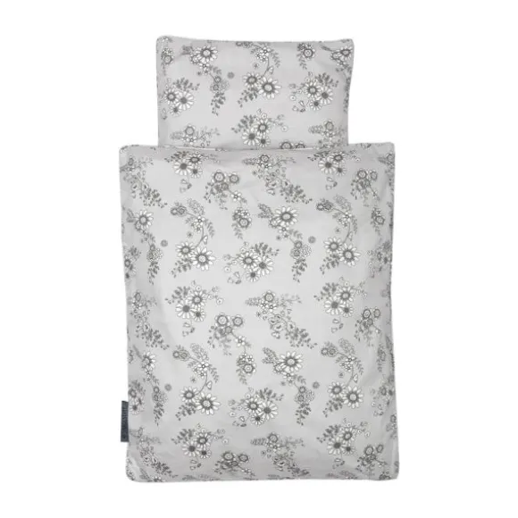 Smallstuff Flower Garden Dekbed Grey