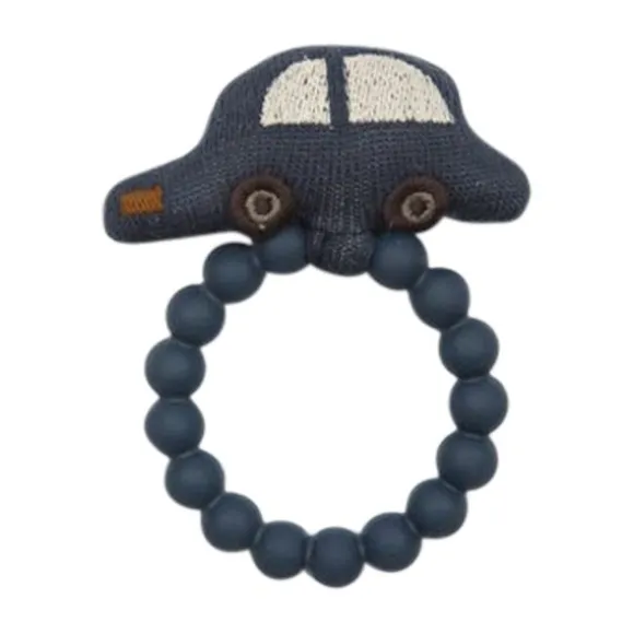 Smallstuff Rammelaar Car Met Bijtring Denim