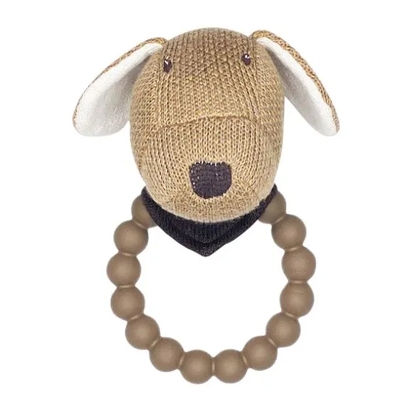 Smallstuff Rammelaar Dog Met Bijtring Nature