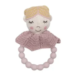 Smallstuff Rammelaar Doll Met Bijtring Powder