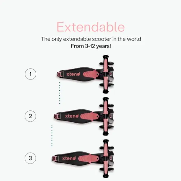 SmarTrike Xtend Scooter Ride-On - Petrol Green