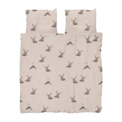 Snurk Bunny Dekbedovertrek – 200 x 200/220 cm – Beige