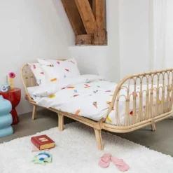 Snurk Dekbedovertrek - Popsicles - 140x200/220 cm - Wit