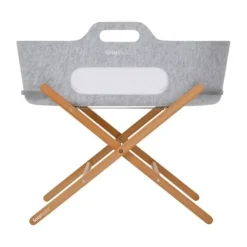 Snuz SnüzBaskit Moses Basket + Stand Set - Dove/Light Grey/Grey