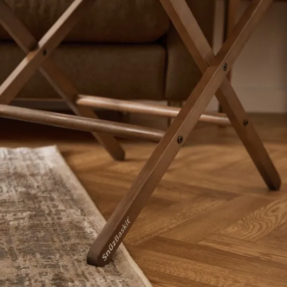 Snuz SnüzBaskit Moses Basket + Stand Set - Dove/Light Grey/Grey