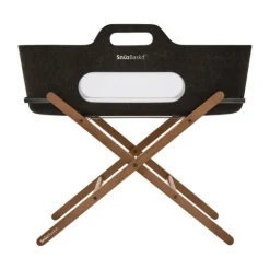 Snuz SnüzBaskit Moses Basket + Stand Set - Dove/Light Grey/Grey