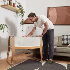 SnuzPod Studio Co-sleeper - London Navy