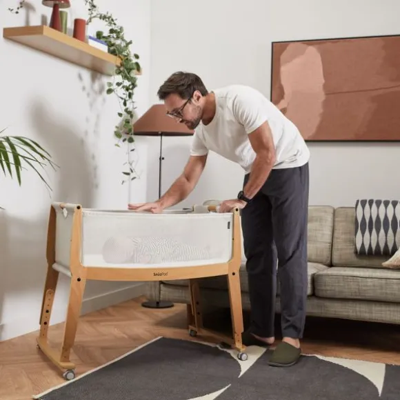 SnuzPod Studio Co-sleeper - London Navy