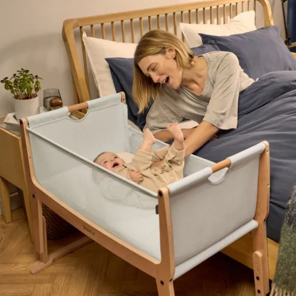 SnuzPod Studio Co-sleeper - London Navy