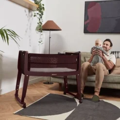 SnuzPod Studio Co-sleeper - London Navy