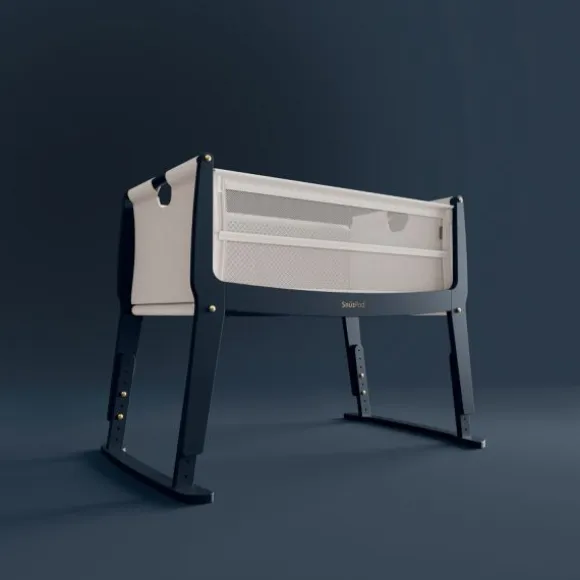 SnuzPod Studio Co-sleeper - London Navy