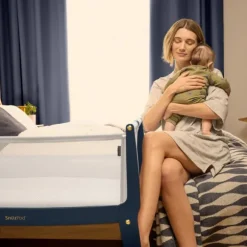 SnuzPod Studio Co-sleeper - London Navy