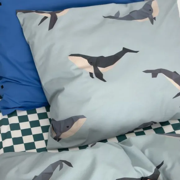 Studio Ditte Dekbedovertrek - Walvis - Junior 120 x 150 Cm