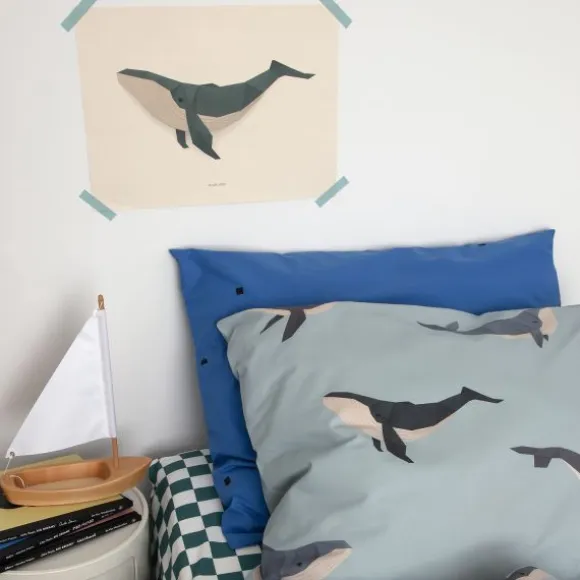Studio Ditte Dekbedovertrek - Walvis - Junior 120 x 150 Cm