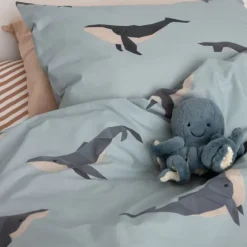 Studio Ditte Dekbedovertrek - Walvis - Junior 120 x 150 Cm