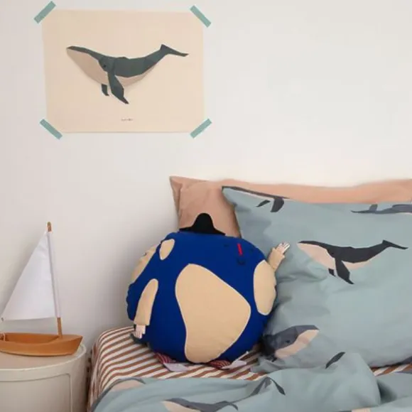 Studio Ditte Dekbedovertrek - Walvis - Junior 120 x 150 Cm