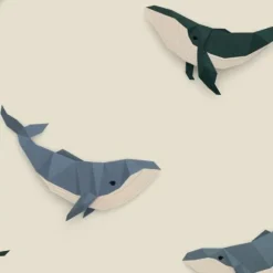 Studio Ditte Dekbedovertrek - Walvis - Junior 120 x 150 Cm