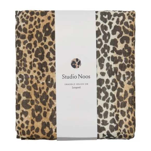 Studio Noos Swaddle - Leopard - 70x70 cm