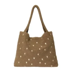 Studio Noos Teddy Hearts Mom Bag - Ecru