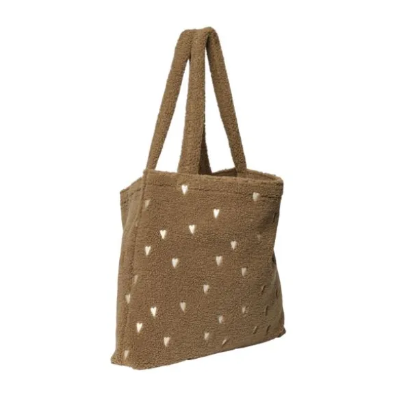 Studio Noos Teddy Hearts Mom Bag - Ecru