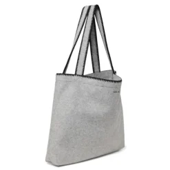 Studio Noos Wool Look Mom Bag - Grey