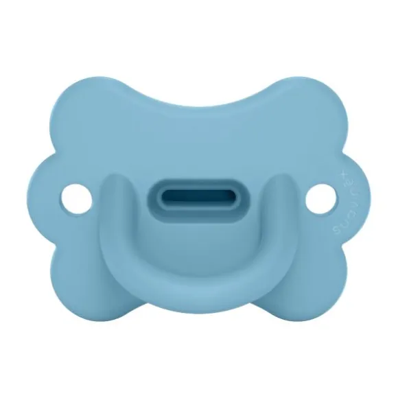 Suavinex Colour Essence SX Pro Fopspeen - 0-6Mnd - Silicone - Blauw