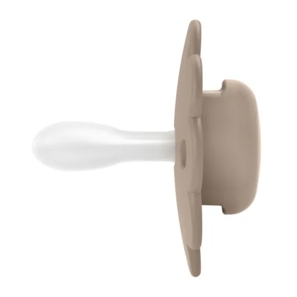 Suavinex Wonder SX Pro Fopspeen Symmetrisch - 6-18Mnd - Raw Umber