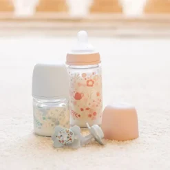 Suavinex Wonderland SX Pro Fles Glas - Medium Flow - 240ml - Blauw