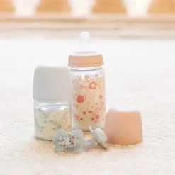 Suavinex Wonderland SX Pro Fles Glas - Medium Flow - 240ml - Blauw