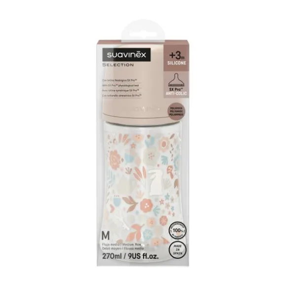 Suavinex Wonderland SX Pro Fles - Slow Flow - 150ml - Roze