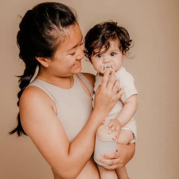 Suavinex Zero Zero Anti-Koliek Fles Borstvoeding - One Size - 180ml - Light