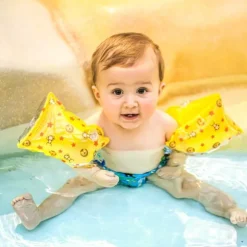 Swim Essentials Leopard Zwembandjes Rose Gold 0-24 Mnd