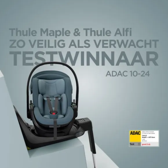 Thule Autostoeltje - Maple - Mid Blue + Alfi Base