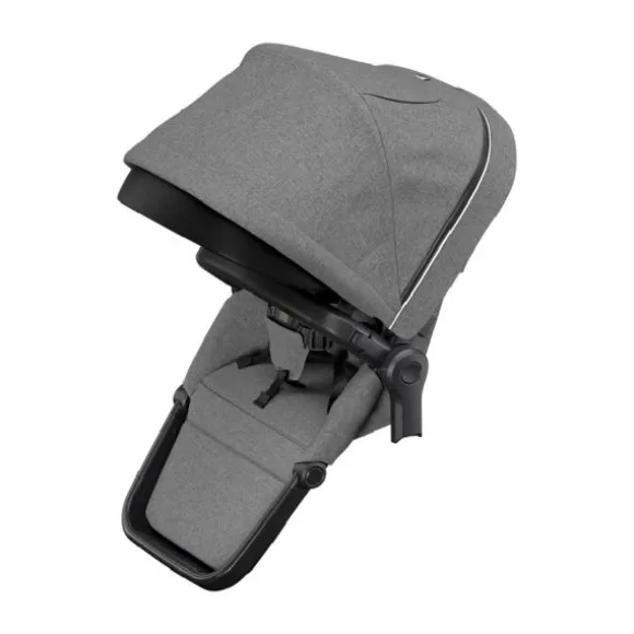 Thule Sleek Tweede Zitje Grey Melange On Black