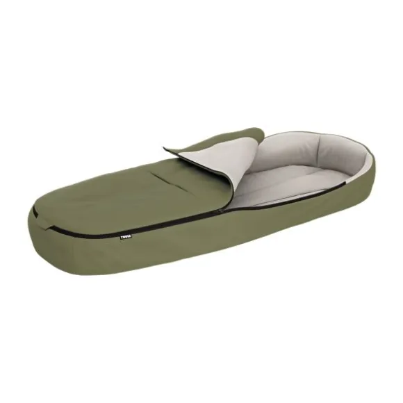 Thule Sleek Tweede Zitje Grey Melange On Black